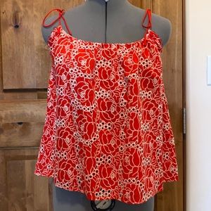 Buffalo David bitton lace detail tank